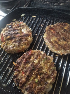 Una foto de Hamburguesas sabrosas