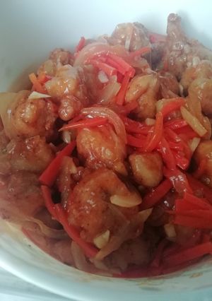 Foto resep Ayam asam manis
