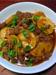 Foto resep Kentang kecap daging cincang