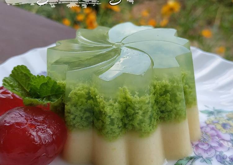 Bumbu Puding Lumut Mentega | Cara Buat Puding Lumut Mentega Yang Bikin Ngiler
