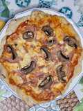 Masa de pizza al horno