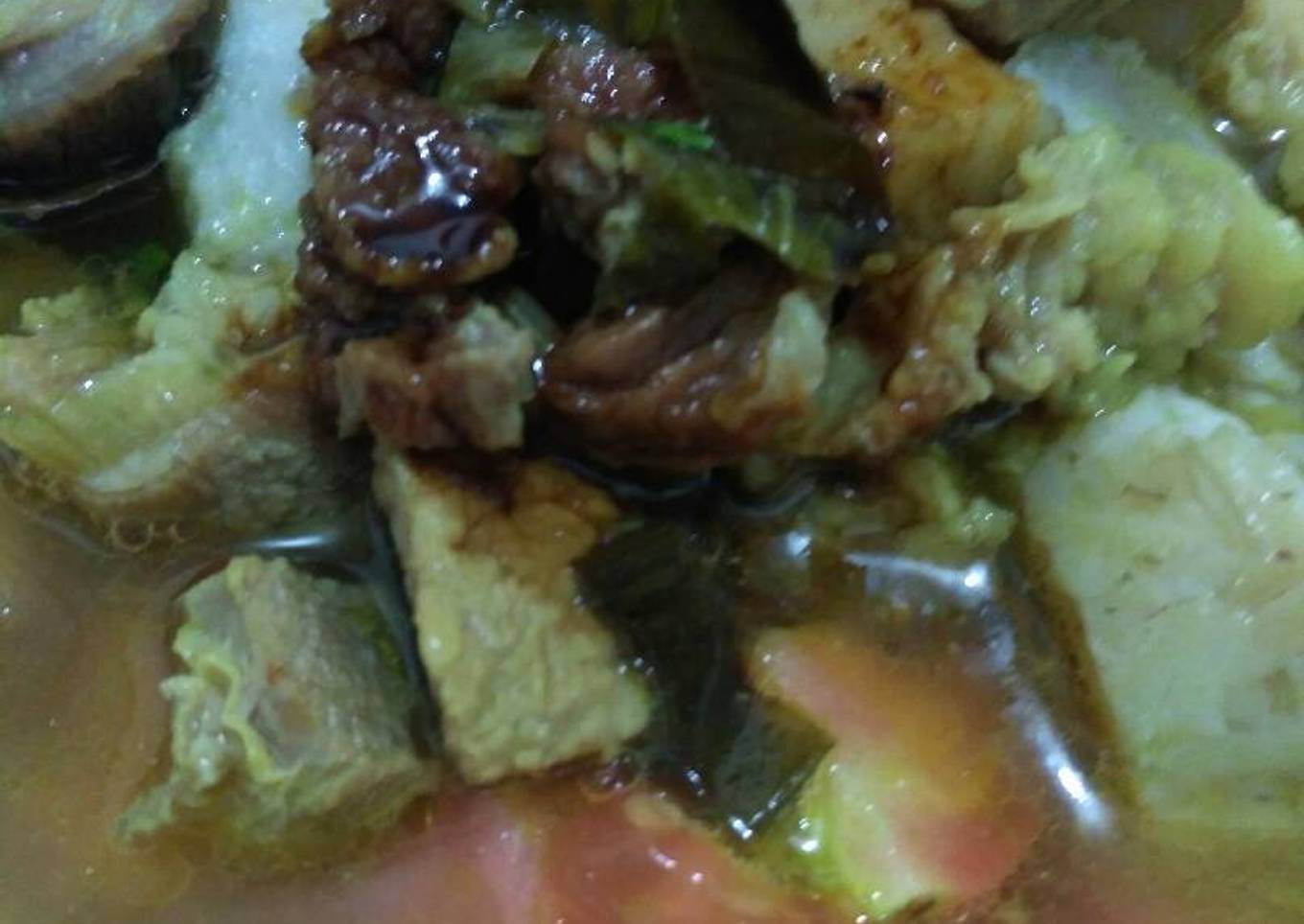 Soto kuning Wonosobo