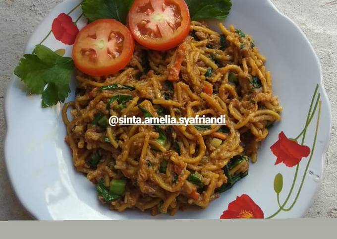 Ternyata ini lho! Cara  bikin 005. Mie Goreng Basah Homemade 💕 dijamin menggugah selera