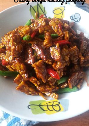 Foto resep Oseng tempe kacang panjang