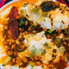 A picture of Curd Rice with Banyard Millets.