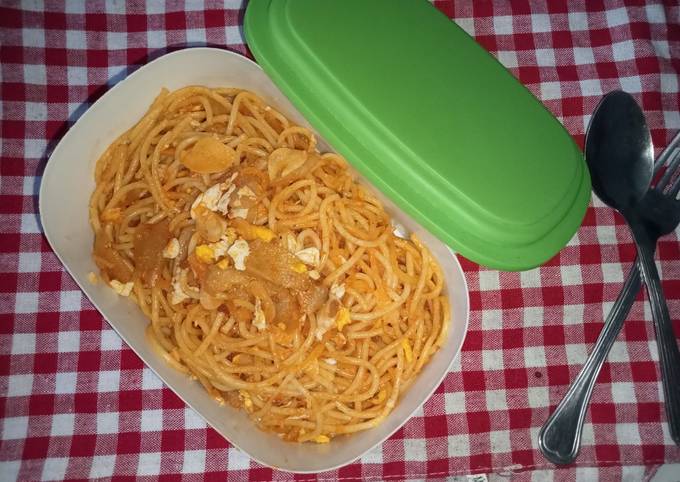 Resep Spaghetti arrabiata rumahan