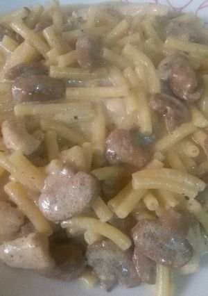 صورة لوصفة مكرونه بصوص الجبنه