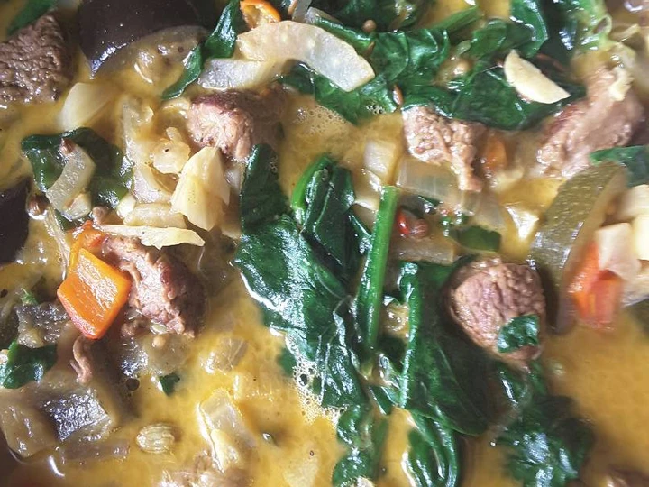 Recipe Lamb and vegetable curry which Delicious