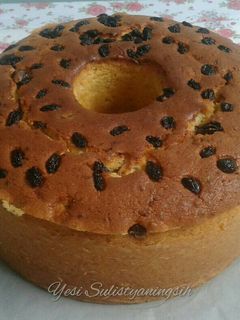 Foto resep Cake Tape Keju Kismis versi Butter Cake