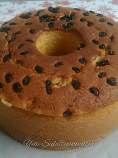 Foto resep Cake Tape Keju Kismis versi Butter Cake