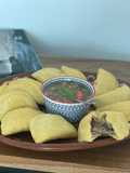 Empanaditas colombianas de res y papa en freidora de aire y con o sin Thermomix