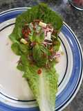 Pho-flavor flank steak lettuce wraps