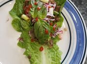 A picture of radish leaves