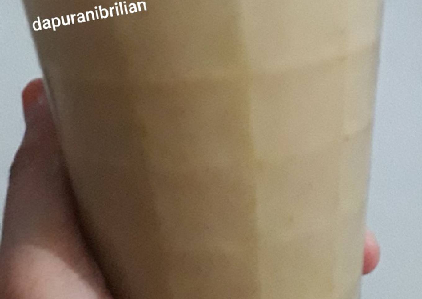 Milkshake kurma enak antiribet