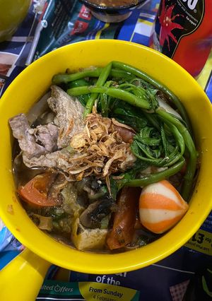 Hình của món Lẩu riêu cua.