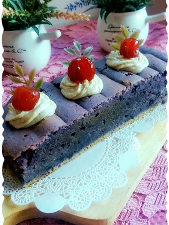 Cara Mudah Membikin Resep Bolu ubi ungu 🍠 yang  Bikin Ketagihan Anti Ribet, Sempurna