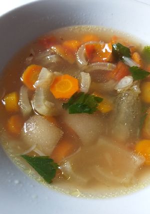 Foto resep Sop kikil sederhana
