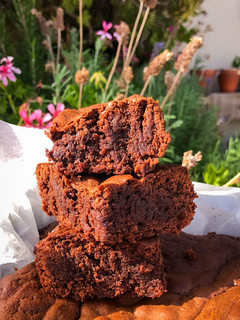 Una foto de Brownie de chocolate🍫