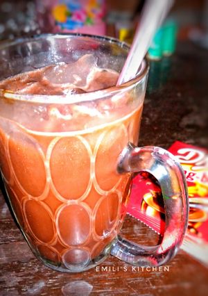 Foto resep Es Coklat Simpel
