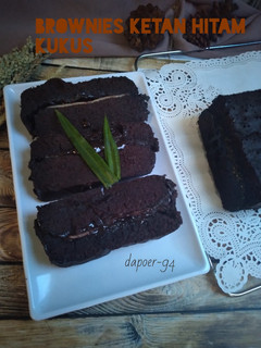 Foto resep 308. Brownies Kukus Ketan Hitam