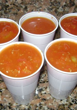 Una foto de Salsa de tomates para frezzer