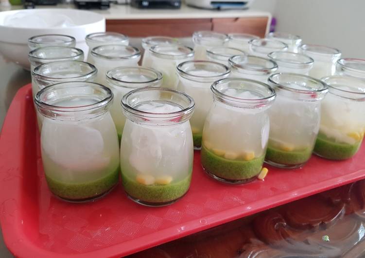 Bahan Puding lumut kelapa ijo | Resep Membuat Puding lumut kelapa ijo Yang Bisa Manjain Lidah