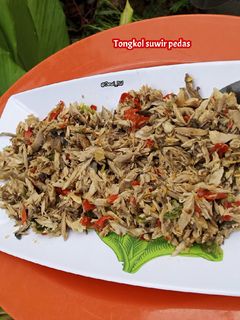 Foto resep Tongkol suwir pedas