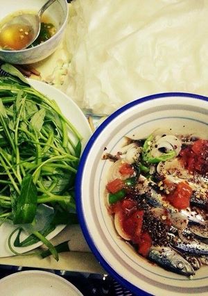 Hình của món Cá Nục Cơm Hấp.