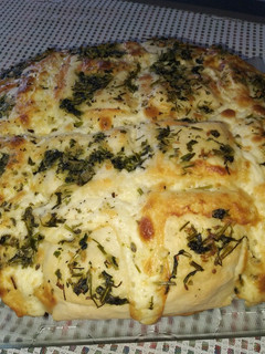 Una foto de Pan de ajo con Queso