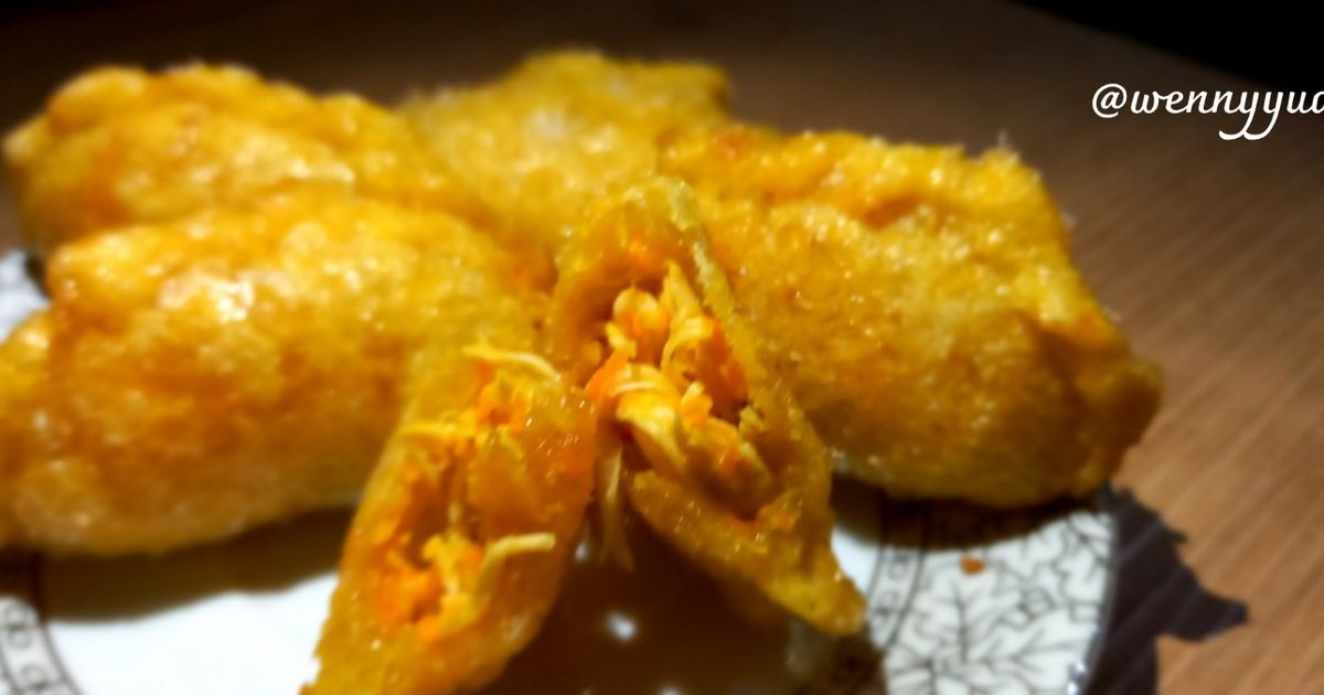 Cireng Labu Isi Ayam Pedas