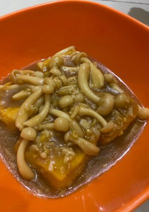 Foto resep Tahu jamur shimeji saus tiram