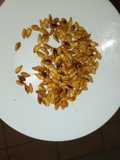 Fried malenge seeds