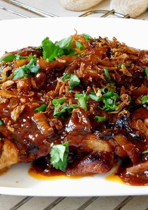 Foto resep Huli huli chicken, ayam bakar ala Hawaii