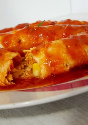 Foto de Panqueca de frango sem glúten e sem lactose