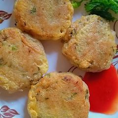A picture of Potato cutlet.