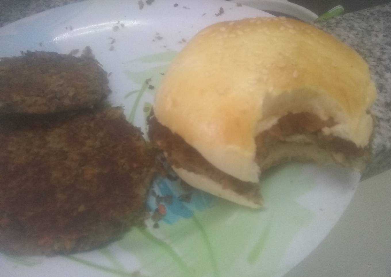 Hamburguesa de lentejas