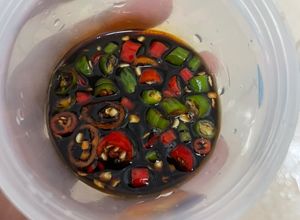 Gambar Cili potong kicap