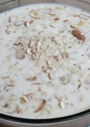 A picture of Sabu dana kheer.