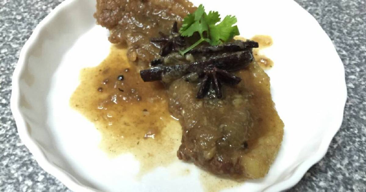 Beef Brisket in Chinese 5 spice sauce Recipe by CookingRough Cookpad