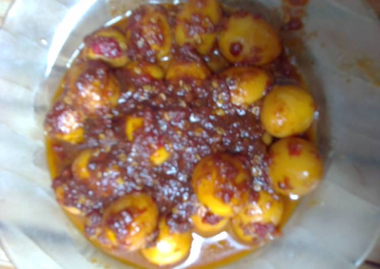 Bacem telor puyu hot