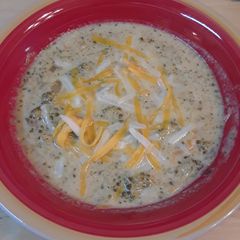A picture of Broccoli Cheese Soup - Slow Cooker.