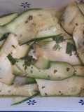 Zucchine marinate