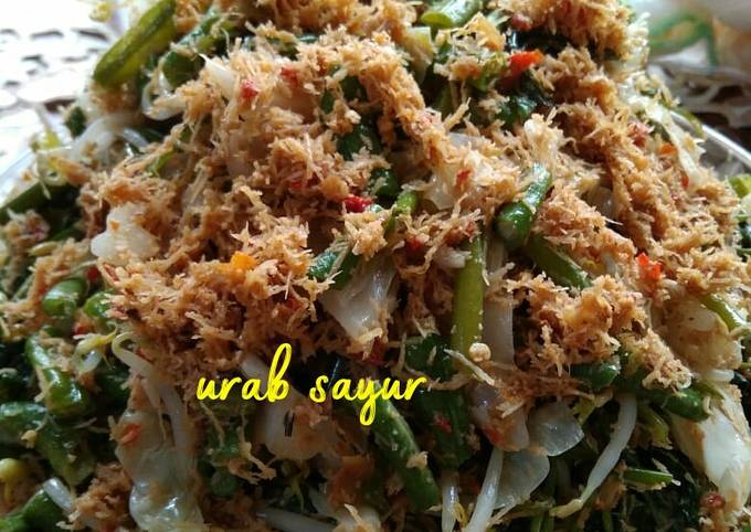 Standar Bagaimana cara memasak Urap sayur pedas dijamin lezat