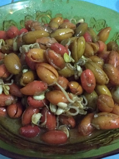 Foto resep Tumis kulit melinjo (jangan kulit+jegung favorit)