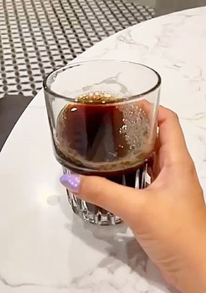 Hình của món Trà sâm ngũ vị hoa.