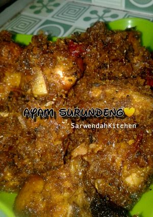 Foto resep Ayam Serundeng Kelapa👍