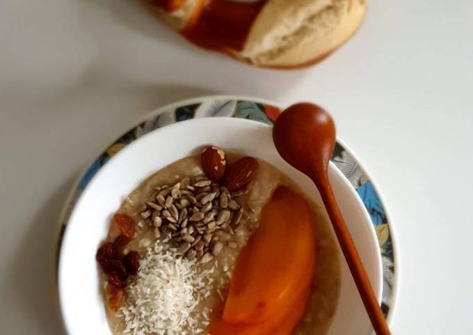 Recipe of Homemade Oat porridge (warm)