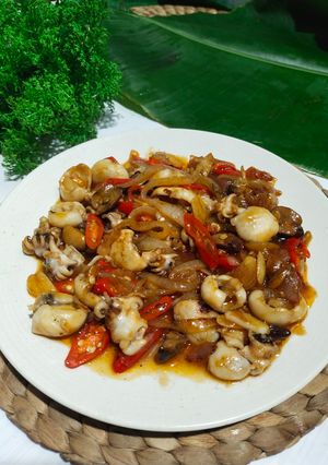 Foto resep Cumi Asam Manis
