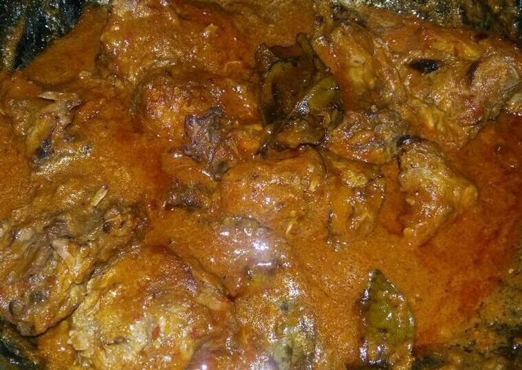 Bagaimana mengolah Ayam bumbu merah ala aku, Enak Banget