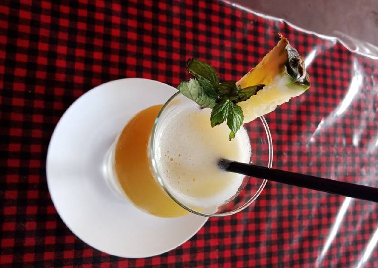 Recipe of Award-winning Pineapple and Ginger Mocktail